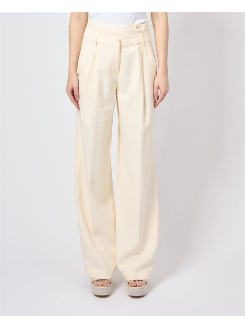 Pantalon Manila Grace en viscose MANILA GRACE | P111VUMA332